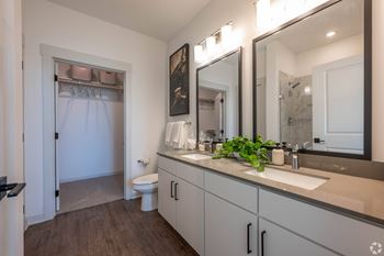 Framed bathroom mirrors